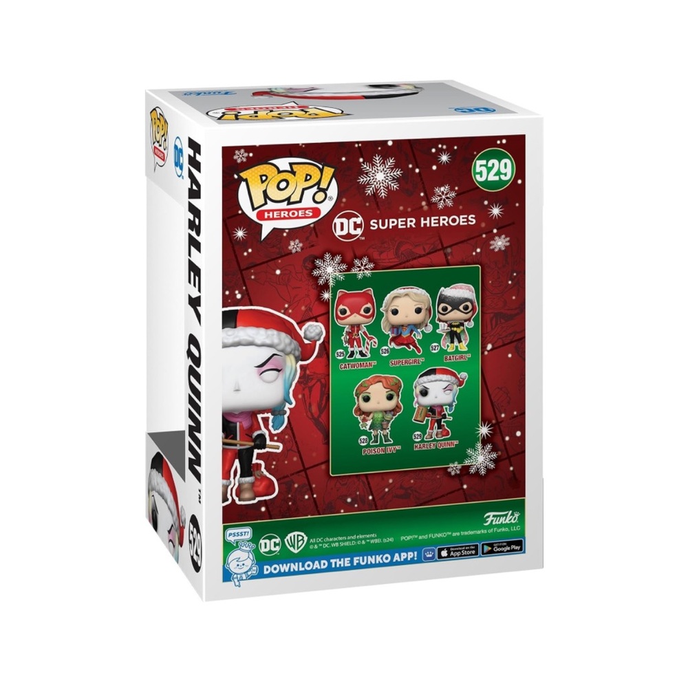 Funko Pop! Heroes: Holiday '24 - Harley Quinn-NIB ready to ship - Picture 3 of 6
